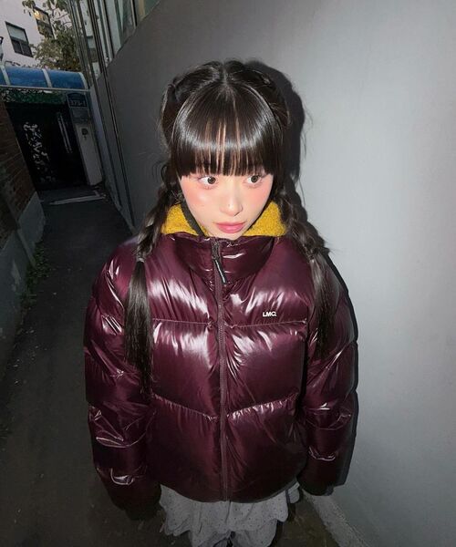 LMCの「OG GLOSSY PUFFER DUCK DOWN PARKA burgundy(ダウンジャケット/コート・レディース・その他・M/L/XL/S)」の20枚目の写真