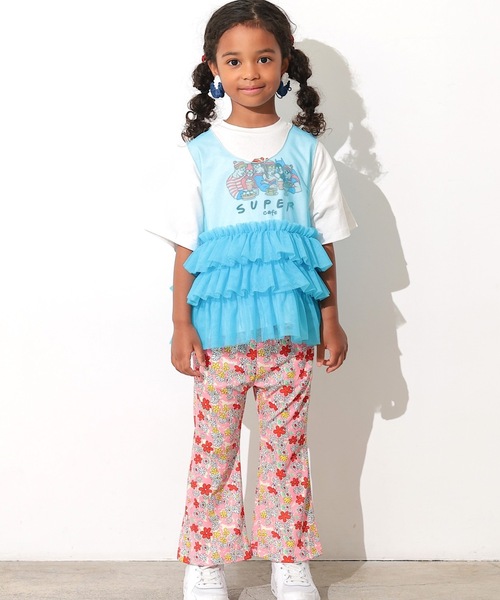 Ocean&Ground(オーシャン&グラウンド)の「FUN!FUN!FUN!プリントTシャツ(Tシャツ/カットソー・キッズ・イエロー/ライム/レッド/ホワイト・80/90/95/100/110/120/130/140)」の5枚目の写真