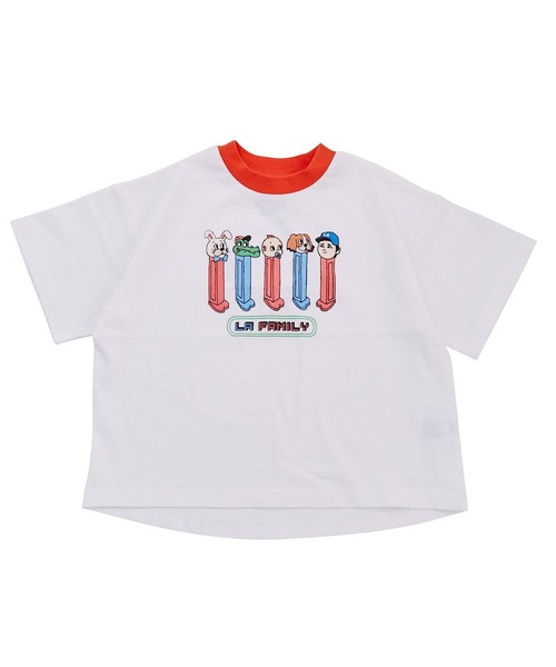 Ocean&Ground(オーシャン&グラウンド)の「FUN!FUN!FUN!プリントTシャツ(Tシャツ/カットソー・キッズ・イエロー/ライム/レッド/ホワイト・80/90/95/100/110/120/130/140)」の12枚目の写真