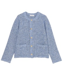 TOKYO SHIRTS | ファンシーツイード風 ニットジャケット(ニット/セーター)