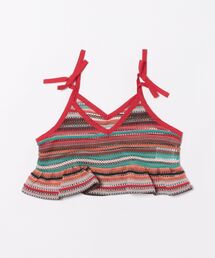 MARKEY'S（マーキーズ）の「透かしニットJQフリルキャミソール（キャミソール）」