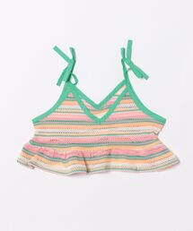 MARKEY'S（マーキーズ）の「透かしニットJQフリルキャミソール（キャミソール）」