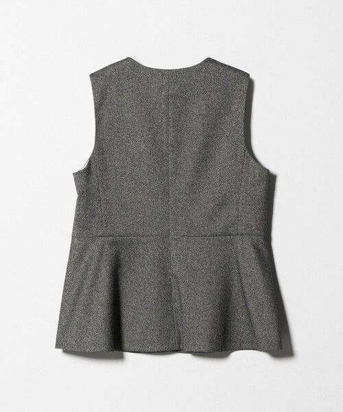 BEAUTY&YOUTH UNITED ARROWS（ビューティーアンドユースユナイテッドアローズ）の「ツイードライク バックペプラム ベスト（ベスト・レディース・その他1/ブラック・FREE）」の20枚目の写真