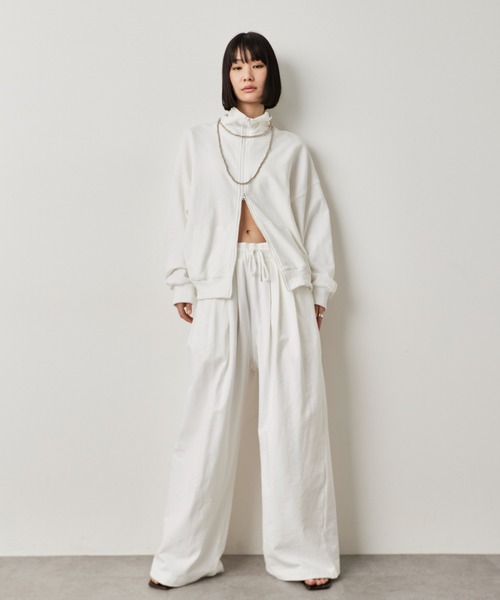 HANNE(アン)の「ドライバーズスウェット(スウェット・レディース・グレー/ブラック/ホワイト・FREE)」の6枚目の写真