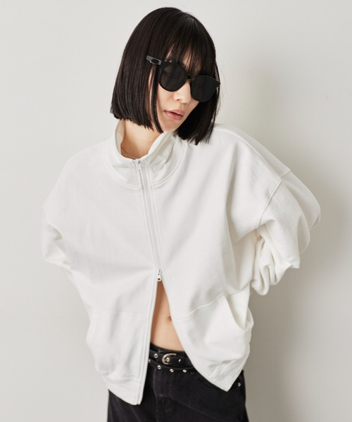 HANNE(アン)の「ドライバーズスウェット(スウェット・レディース・グレー/ブラック/ホワイト・FREE)」の13枚目の写真