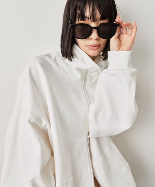 HANNE(アン)の「ドライバーズスウェット(スウェット・レディース・グレー/ブラック/ホワイト・FREE)」の14枚目の写真