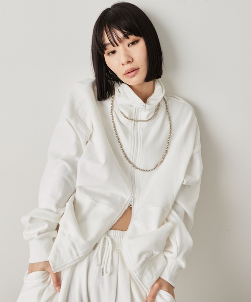 HANNE(アン)の「ドライバーズスウェット(スウェット・レディース・グレー/ブラック/ホワイト・FREE)」の9枚目の写真