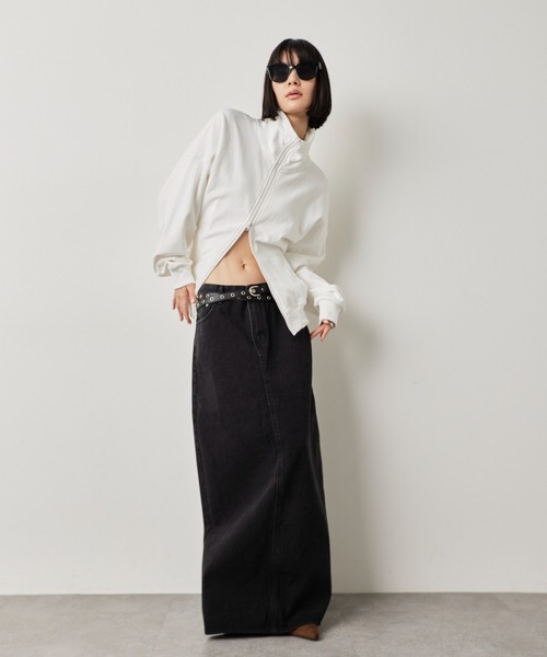 HANNE(アン)の「ドライバーズスウェット(スウェット・レディース・グレー/ブラック/ホワイト・FREE)」の11枚目の写真