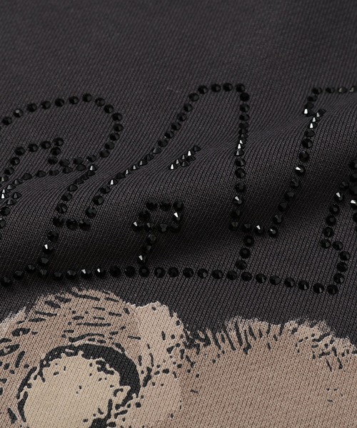 GANNI（ガニー）の「Isoli Crewneck Bear with Rhinestone（スウェット・レディース・その他・XS/S/M）」の4枚目の写真