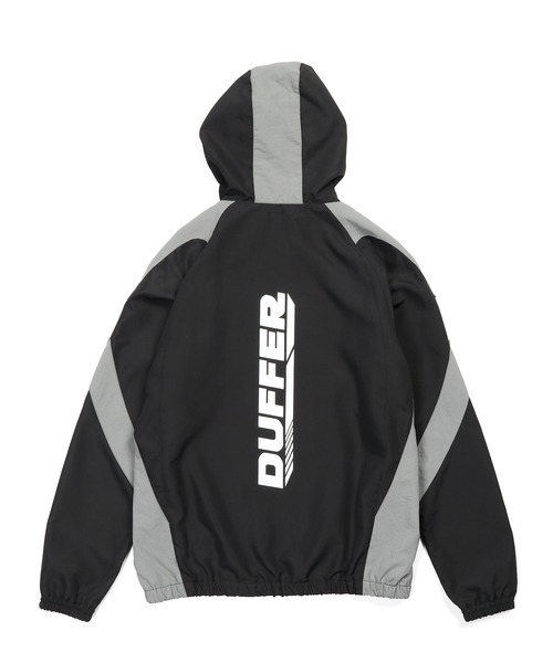 The DUFFER of ST.GEORGE（ザダファーオブセントジョージ）の「【WEB限定アイテム】DG84 PERFORMANCE HOODED JACKET：セットアップ対応【DUFFER】DG84 パフォーマンス フーデッド ジャケット（ナイロンジャケット・メンズ・ブラック・SMALL/MEDIUM/LARGE/X-LARGE）」の9枚目の写真