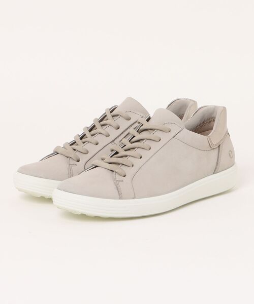 ECCO(エコー)の「ECCO 快適 やさしい履き心地 SOFT 7 レディース 本革シューズ(スニーカー・レディース・ベージュ・37)」の1枚目の写真