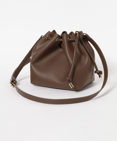 Elura（エルーラ）の「スクエアノットハンドルバッグ/646441（ハンドバッグ・レディース・ブラウン/レッド/ブラック/オフホワイト・FREE）」の3枚目の写真