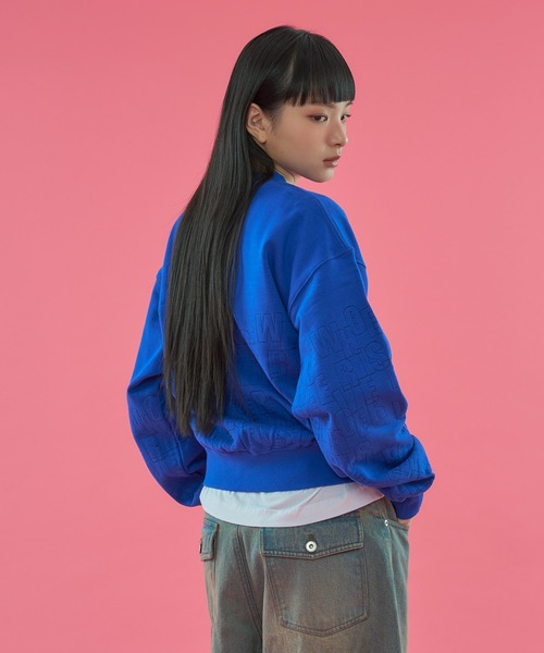 WISH FOR EVER(ウィッシュフォーエバー)の「【 3color / 3size 】ORIGINAL LOGO EMBROIDERY DESIGN PULLOVER SWEAT/ オリジナルロゴエンブロイダリースウェットプルオーバー(スウェット・メンズ・レッド/ブラック/ブルー・LARGE/MEDIUM/SMALL)」の19枚目の写真