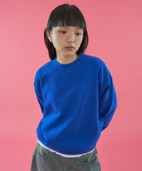 WISH FOR EVER(ウィッシュフォーエバー)の「【 3color / 3size 】ORIGINAL LOGO EMBROIDERY DESIGN PULLOVER SWEAT/ オリジナルロゴエンブロイダリースウェットプルオーバー(スウェット・メンズ・レッド/ブラック/ブルー・LARGE/MEDIUM/SMALL)」の21枚目の写真