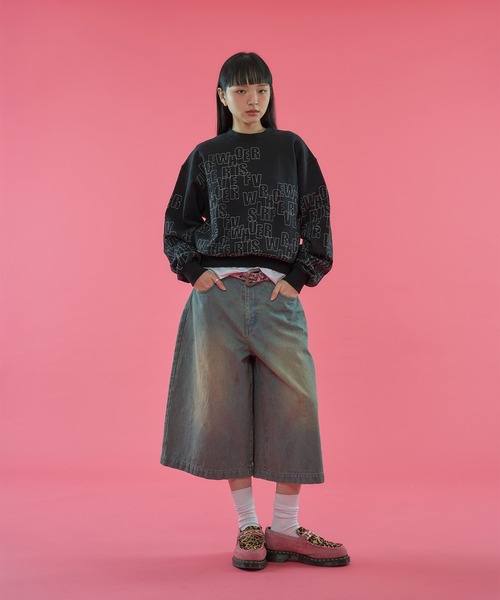 WISH FOR EVER(ウィッシュフォーエバー)の「【 3color / 3size 】ORIGINAL LOGO EMBROIDERY DESIGN PULLOVER SWEAT/ オリジナルロゴエンブロイダリースウェットプルオーバー(スウェット・メンズ・レッド/ブラック/ブルー・LARGE/MEDIUM/SMALL)」の13枚目の写真