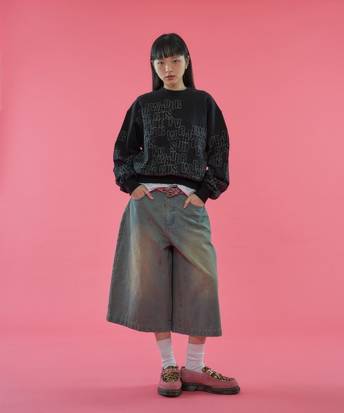 WISH FOR EVER(ウィッシュフォーエバー)の「【 3color / 3size 】ORIGINAL LOGO EMBROIDERY DESIGN PULLOVER SWEAT/ オリジナルロゴエンブロイダリースウェットプルオーバー(スウェット・メンズ・レッド/ブラック/ブルー・LARGE/MEDIUM/SMALL)」の14枚目の写真