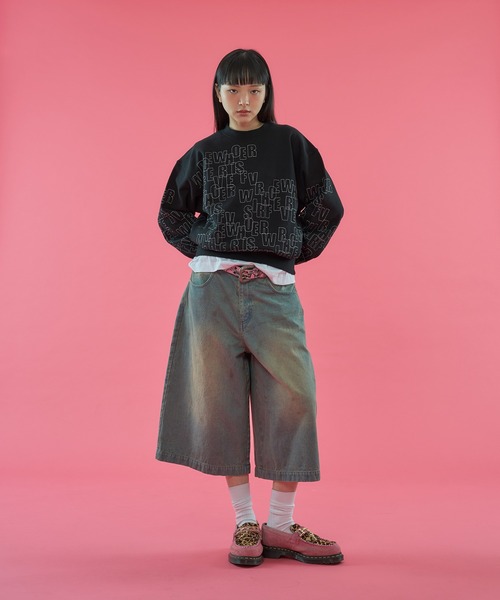 WISH FOR EVER(ウィッシュフォーエバー)の「【 3color / 3size 】ORIGINAL LOGO EMBROIDERY DESIGN PULLOVER SWEAT/ オリジナルロゴエンブロイダリースウェットプルオーバー(スウェット・メンズ・レッド/ブラック/ブルー・LARGE/MEDIUM/SMALL)」の17枚目の写真
