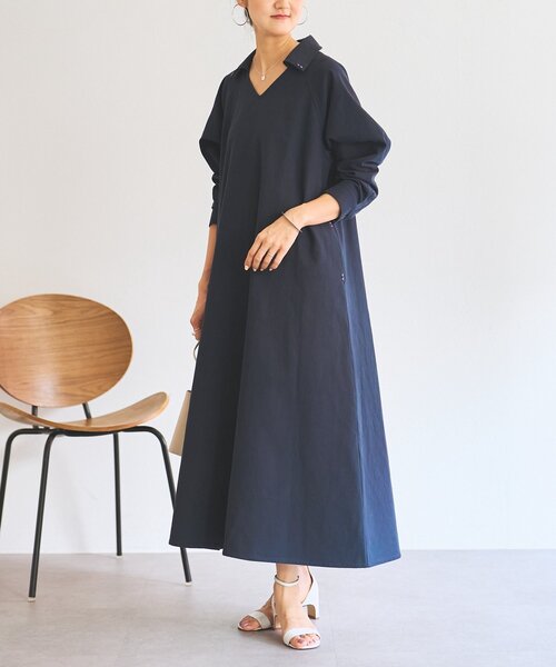 BEARDSLEY（ビアズリー）の「メキシカンビーズワンピース（ワンピース・レディース・ベージュ/ネイビー・FREE）」の20枚目の写真