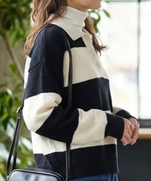 NAVY（ネイビー）の「NAVY　襟付きポロニットプルオーバー（ベスト）」