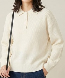 NAVY（ネイビー）の「NAVY　襟付きポロニットプルオーバー（ベスト）」