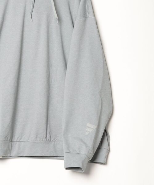 adidas（アディダス）の「DAY//0 スエットパーカー / RUN SWEAT HOODIE U / アディダス adidas（パーカー・メンズ・グレー・X-SMALL/X-LARGE/MEDIUM/LARGE/XX-LARGE/SMALL）」の4枚目の写真