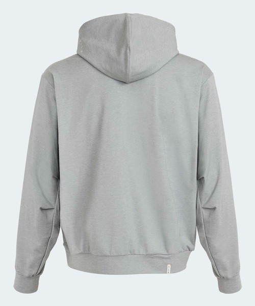 adidas（アディダス）の「DAY//0 スエットパーカー / RUN SWEAT HOODIE U / アディダス adidas（パーカー・メンズ・グレー・X-SMALL/X-LARGE/MEDIUM/LARGE/XX-LARGE/SMALL）」の2枚目の写真