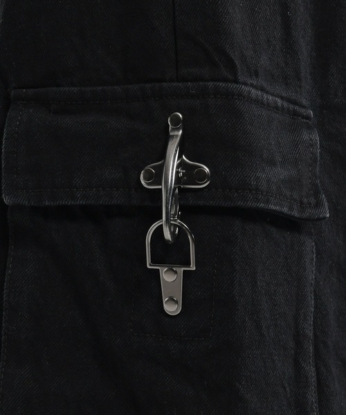 HARE（ハレ）の「【SET UP対応】ファイヤーマンバックルデニムパンツ(HARE)（デニムパンツ・メンズ・ブラック/ブルー系その他・SMALL/MEDIUM）」の20枚目の写真