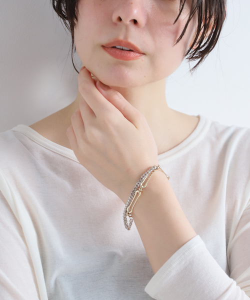 JUSTINE CLENQUET（ジュスティーヌクランケ）の「【JUSTINE CLENQUET/ジャスティーヌ クランケ】PIXIE BRACELET（ブレスレット・レディース・その他・FREE）」の8枚目の写真