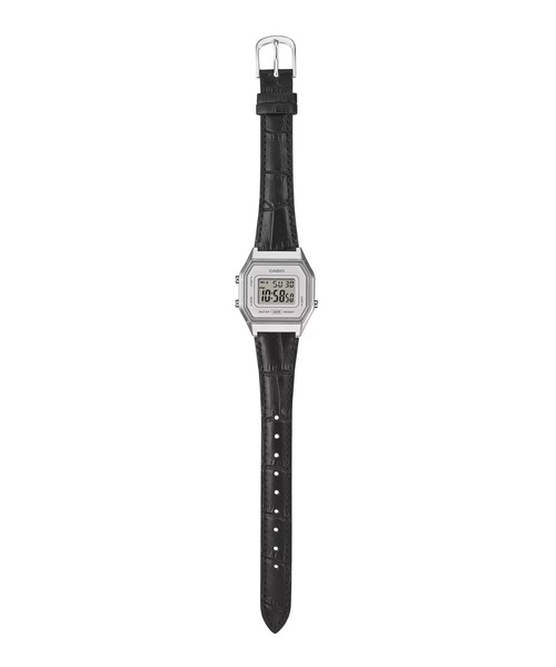 CASIO(カシオ)の「CASIO/カシオ 腕時計 CASIO CLASSIC LA680WEL-1JF(デジタル腕時計・メンズ・シルバー×ブラック・FREE)」の2枚目の写真