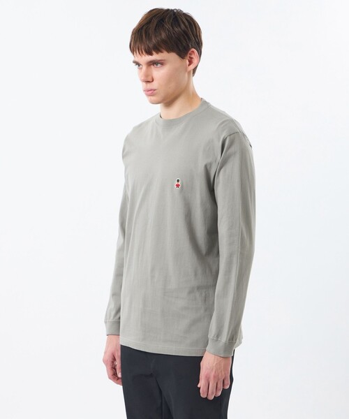 MACKINTOSH PHILOSOPHY(マッキントッシュ フィロソフィー)の「【WEB&一部店舗限定】バッキンガムベア 5.6オンス天竺 ワンポイントクルーネック(Tシャツ/カットソー・メンズ・ブラック/グレー系その他/グリーン系その他2/ホワイト・42/38/40)」の12枚目の写真