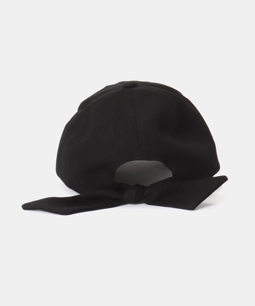 JOURNAL STANDARD（ジャーナルスタンダード）の「【REVIS/レビス】リボンCAP（キャップ・レディース・ブラック/ベージュ/ボルドー・FREE）」の6枚目の写真