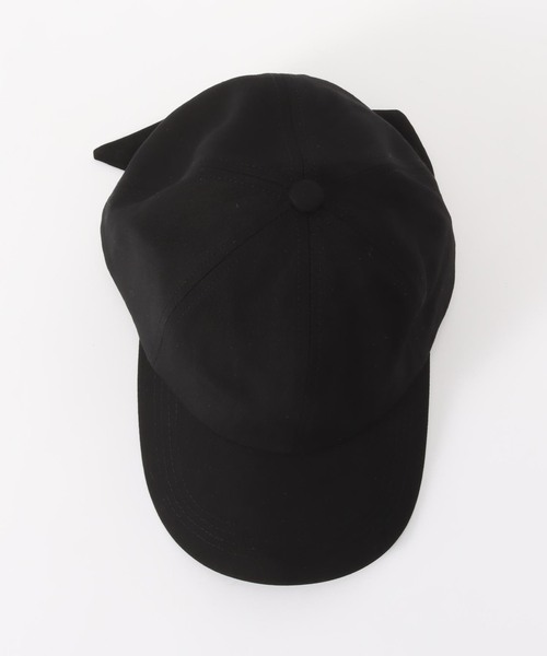 JOURNAL STANDARD（ジャーナルスタンダード）の「【REVIS/レビス】リボンCAP（キャップ・レディース・ブラック/ベージュ/ボルドー・FREE）」の8枚目の写真