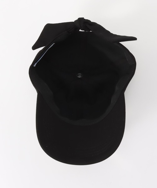 JOURNAL STANDARD（ジャーナルスタンダード）の「【REVIS/レビス】リボンCAP（キャップ・レディース・ブラック/ベージュ/ボルドー・FREE）」の9枚目の写真