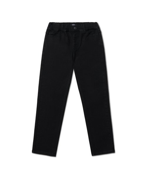 MUSINSA STANDARD KIDS（ムシンサスタンダードキッズ）の「スリムバンディングデニムパンツ[ブラック]（デニムパンツ・レディース・その他・140/150/110/120/130/100）」の2枚目の写真