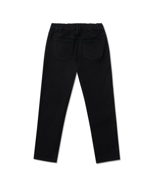 MUSINSA STANDARD KIDS（ムシンサスタンダードキッズ）の「スリムバンディングデニムパンツ[ブラック]（デニムパンツ・レディース・その他・140/150/110/120/130/100）」の3枚目の写真