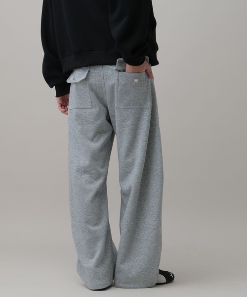 LAND MUSEUM(ランドミュージアム)の「LAND MUSEUM/バギーラインスウェットパンツ(スウェットパンツ・メンズ・グレー/ブラック・LARGE/MEDIUM)」の11枚目の写真