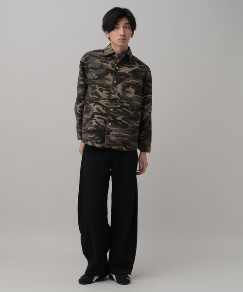 LAND MUSEUM(ランドミュージアム)の「LAND MUSEUM/バギーラインスウェットパンツ(スウェットパンツ・メンズ・グレー/ブラック・LARGE/MEDIUM)」の12枚目の写真