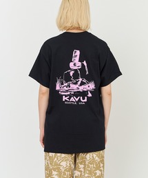 KAVU/カブー Drink Frog Tee/ドリンクフロッグ Tシャツ