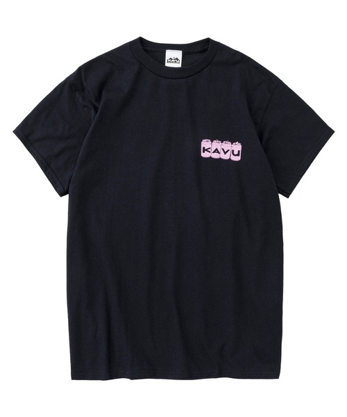 KAVU(カブー)の「KAVU/カブー Drink Frog Tee/ドリンクフロッグ Tシャツ(Tシャツ/カットソー・メンズ・ブラック/ライトイエロー/アッシュグレー・MEDIUM/LARGE)」の5枚目の写真