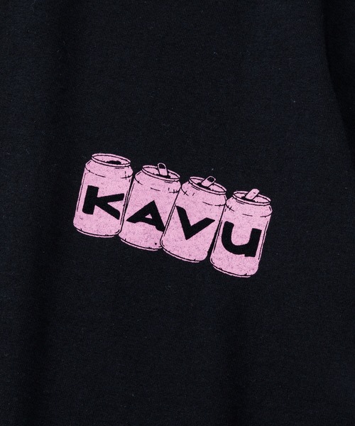KAVU(カブー)の「KAVU/カブー Drink Frog Tee/ドリンクフロッグ Tシャツ(Tシャツ/カットソー・メンズ・ブラック/ライトイエロー/アッシュグレー・MEDIUM/LARGE)」の6枚目の写真