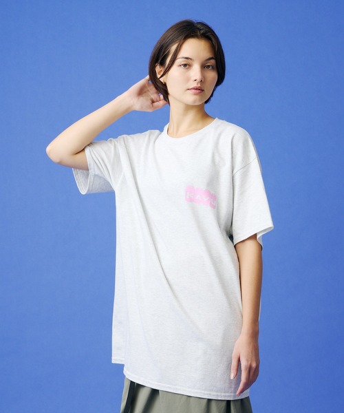 KAVU(カブー)の「KAVU/カブー Drink Frog Tee/ドリンクフロッグ Tシャツ(Tシャツ/カットソー・メンズ・ブラック/ライトイエロー/アッシュグレー・MEDIUM/LARGE)」の15枚目の写真