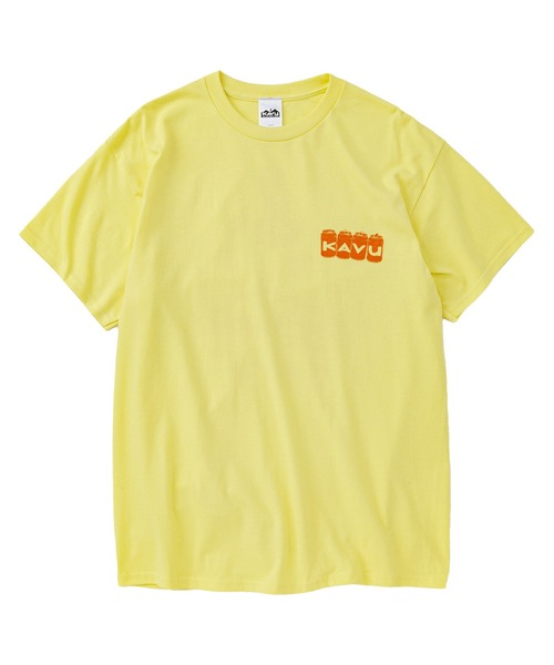 KAVU(カブー)の「KAVU/カブー Drink Frog Tee/ドリンクフロッグ Tシャツ(Tシャツ/カットソー・メンズ・ブラック/ライトイエロー/アッシュグレー・MEDIUM/LARGE)」の16枚目の写真