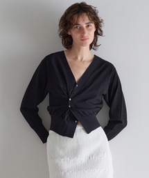 美品 マルティニーク クロップドカーディガン ボレロ ショート丈 martinique - 美品 マルティニーク クロップドカーディガン ボレロ