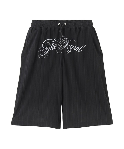 X-girl(エックスガール)の「SCRIPT LOGO SHORTS(その他パンツ・レディース・ブラック/グレー・S/M)」の17枚目の写真