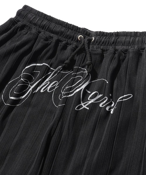 X-girl(エックスガール)の「SCRIPT LOGO SHORTS(その他パンツ・レディース・ブラック/グレー・S/M)」の19枚目の写真