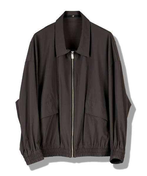 NO ID.(ノーアイディ)の「mj11426-テックイージーボンバーJKT ジャケット(858006-444B)(ミリタリージャケット・メンズ・グレー/ブラック・ONE SIZE)」の7枚目の写真