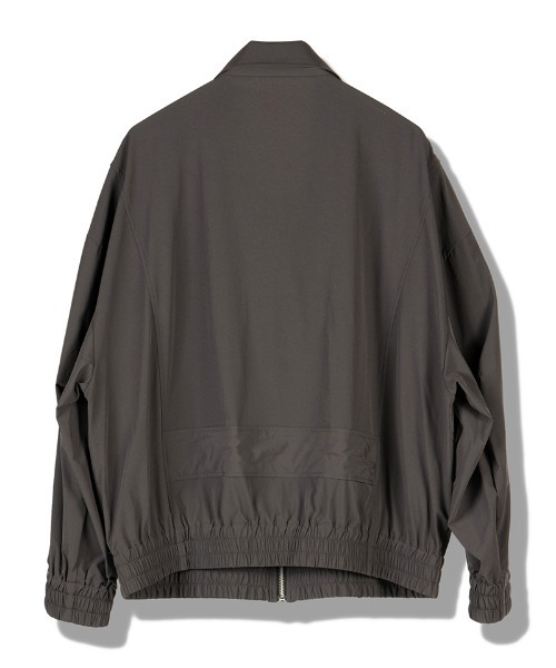 NO ID.(ノーアイディ)の「mj11426-テックイージーボンバーJKT ジャケット(858006-444B)(ミリタリージャケット・メンズ・グレー/ブラック・ONE SIZE)」の8枚目の写真