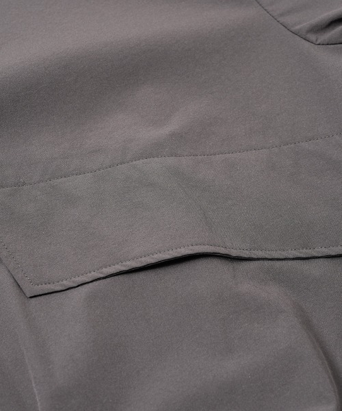 NO ID.(ノーアイディ)の「mj11426-テックイージーボンバーJKT ジャケット(858006-444B)(ミリタリージャケット・メンズ・グレー/ブラック・ONE SIZE)」の13枚目の写真