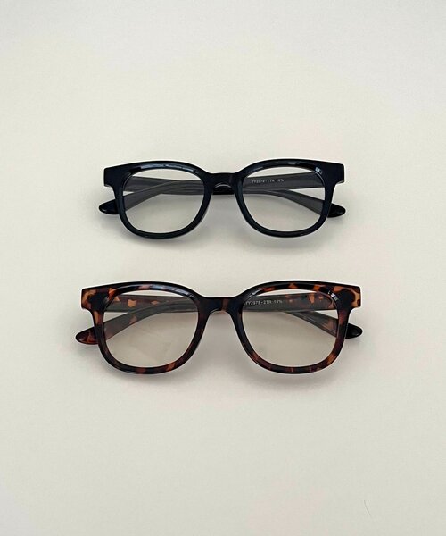 prose verse（プロズヴェール）の「【ブルーライト/UVカット】カラーが変わる調光レンズ メガネサングラス（サングラス・レディース・ブラック/ブラウン・FREE）」の3枚目の写真