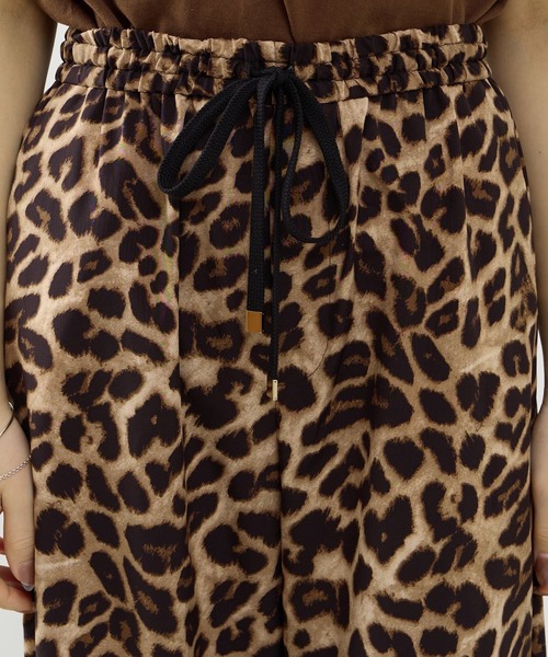 SOFFITTO（ソフィット）の「レオパード柄ALLゴムリラックスパンツ（その他パンツ・レディース・レオパード・M）」の8枚目の写真